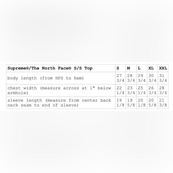 SUPREME/THE NORTH FACE RED SS24 TOP - Picture 11 of 11